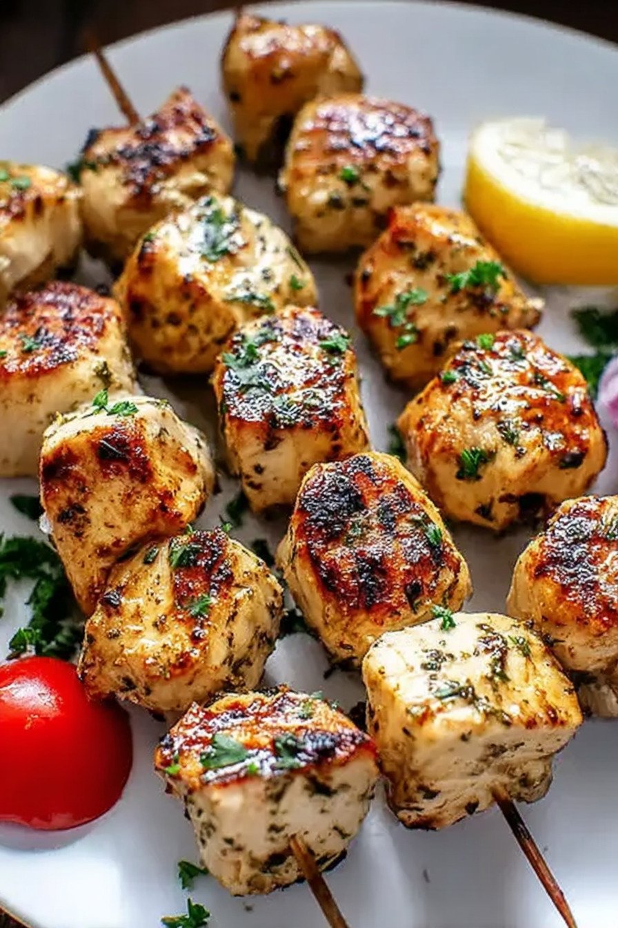 Easy Greek Marinated Chicken Kabobs recipe tips