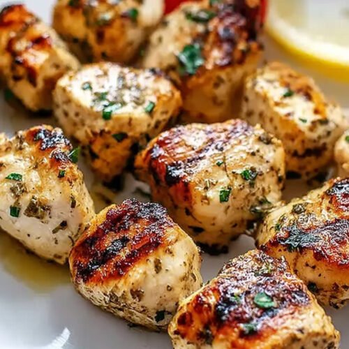 Easy Greek Marinated Chicken Kabobs extra recipe photo