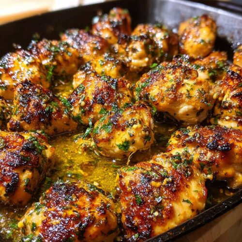 Juicy Garlic Butter Chicken Bites extra recipe photo
