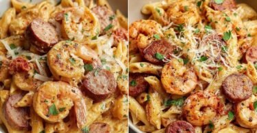 Cajun Shrimp and Sausage Pasta recipe photo