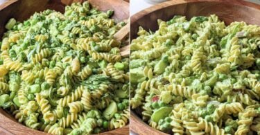Easy Green Goddess Pasta Salad with Creamy Dressing recipe photo