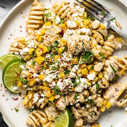 20-Minute Creamy Street Corn Pasta Salad extra recipe photo