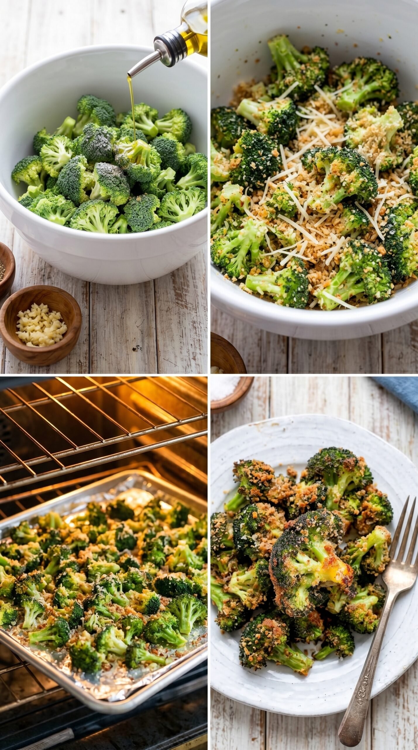 Parmesan Roasted Broccoli Recipe recipe instructions